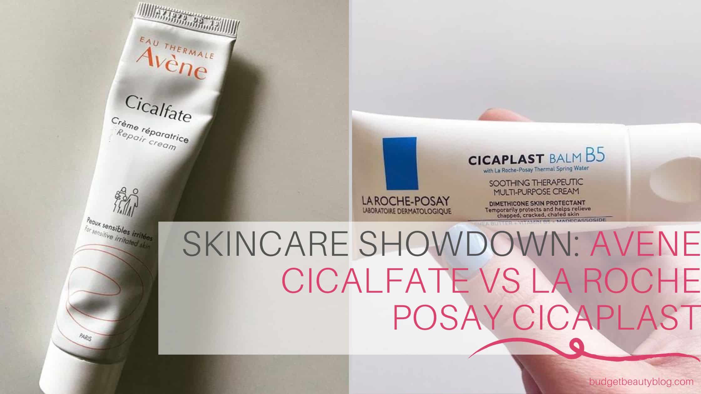 Avene Cicalfate vs La Roche Posay Cicaplast Moisturizer Comparison