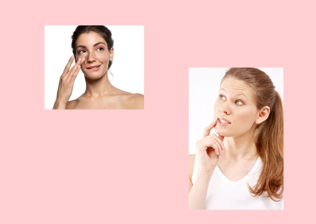 What should I use after face scrub