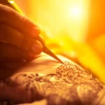 Why is my henna tattoo orange