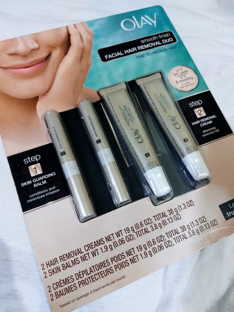 olay facial hair removal duo
