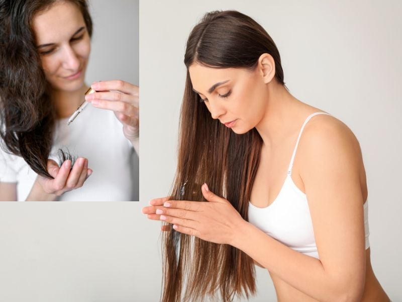 Hair serum and hair oil