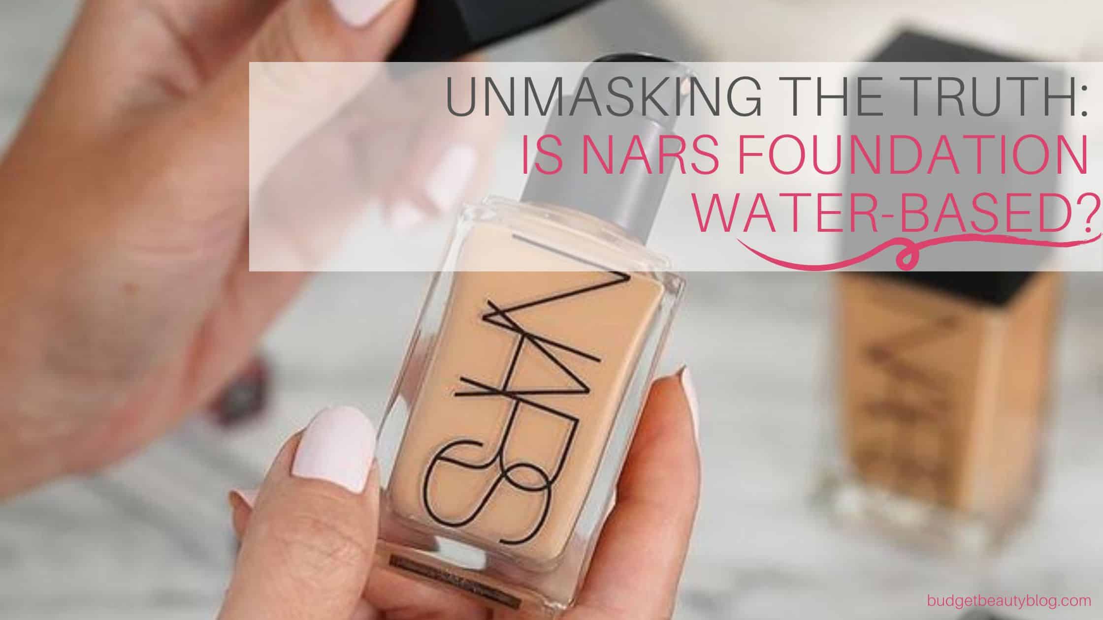Is Nars Radiant Foundation Silicone Based? Unmasking the Truth