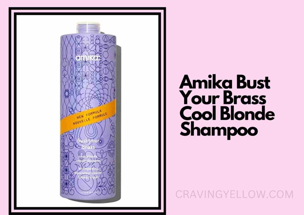 Amika Bust Your Brass Cool Blonde Shampoo