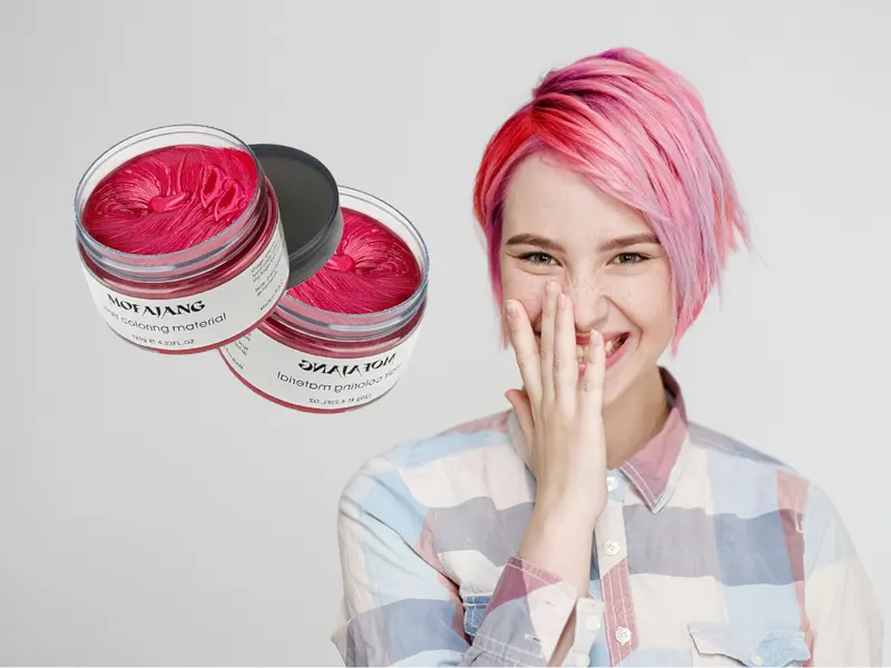 How to use mofajang hair color wax?