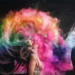 How to use temporary hair color spray