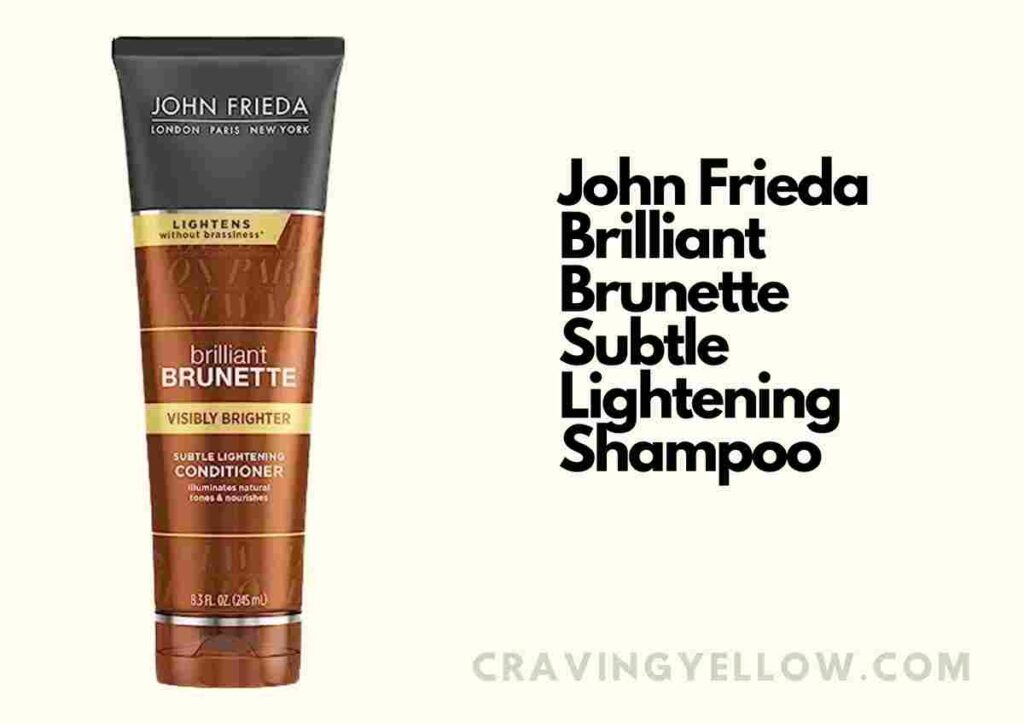 john frieda lightening shampoo