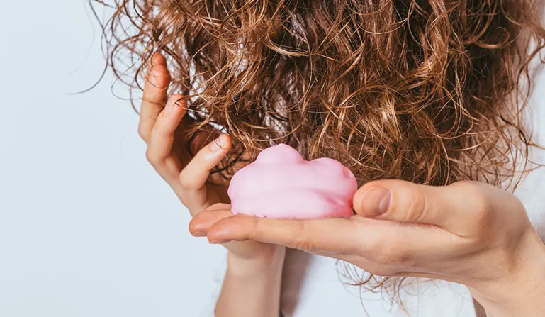 Temporary hair color mousses