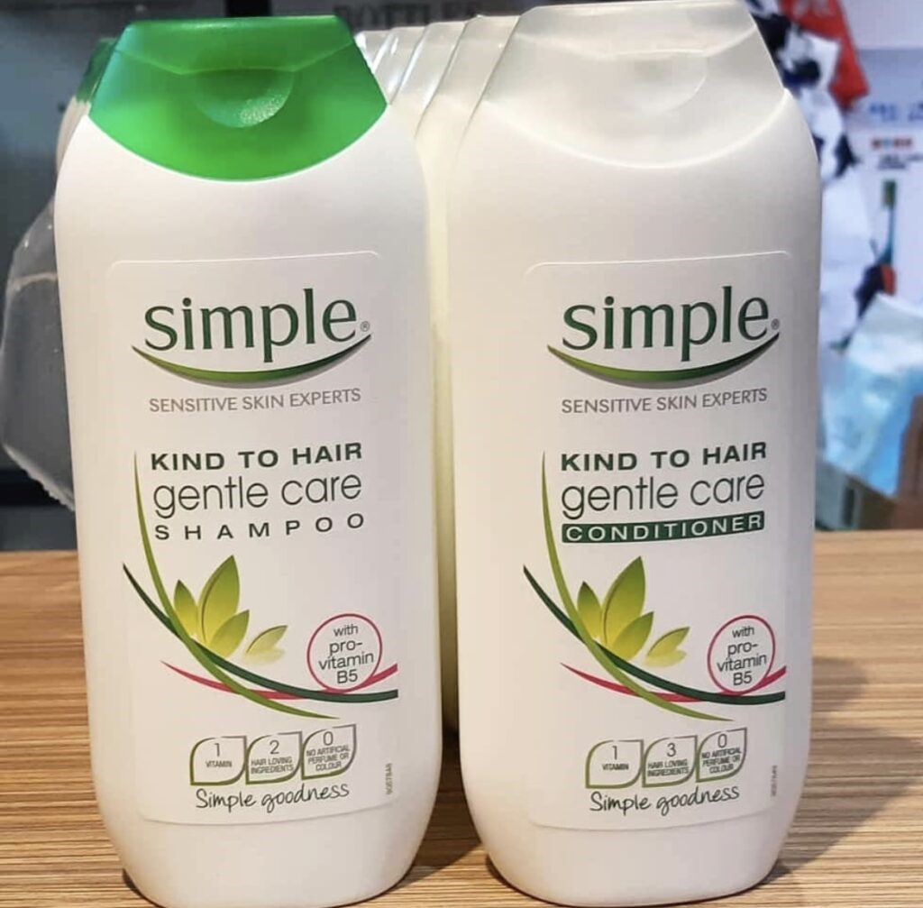 Does Simple Shampoo Contain Sulfate, Simple Shampoo, Simple Shampoo Sulfate-free, Is Simple shampoo safe to use, Is Simple shampoo good for hair