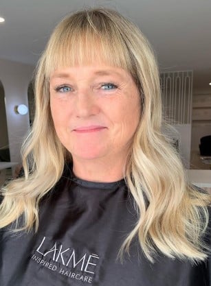 Blonde Fringe Hairstyle