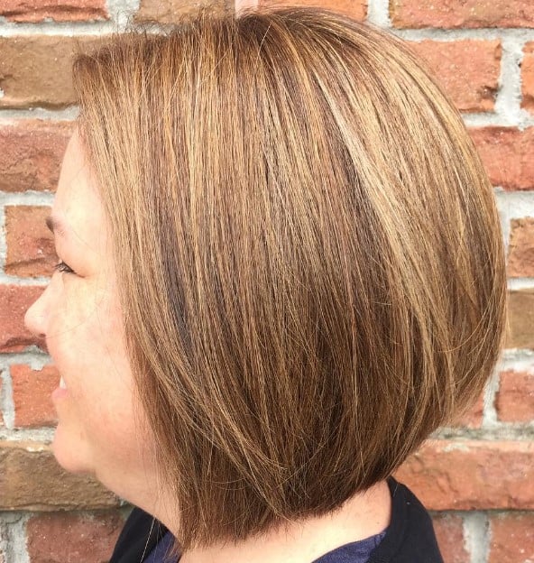 Classical Honey Bob Hairstyle