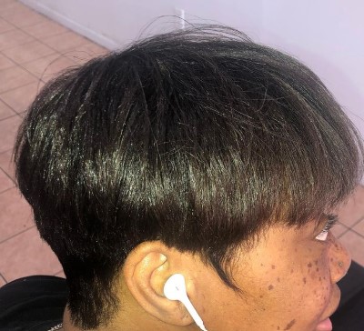 Layered Mushroom Pixie Hairstyle