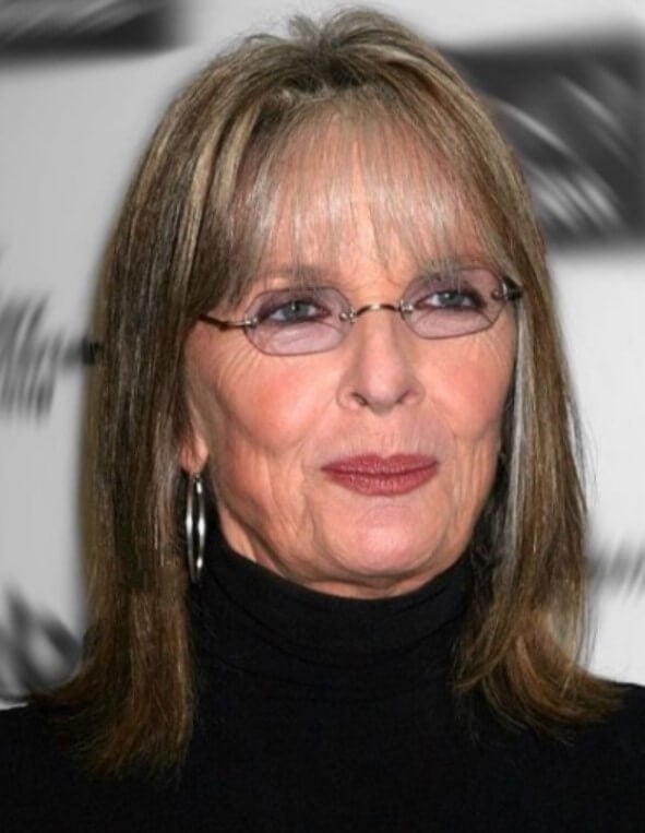 Sleek Straight Hair with Bangs