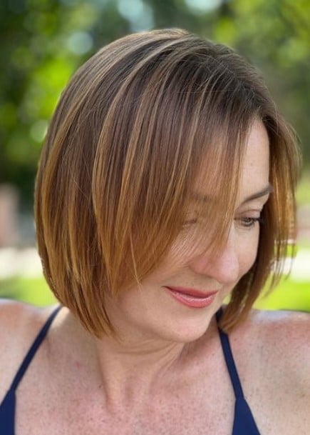 Softly Layered Bob Hairstyle