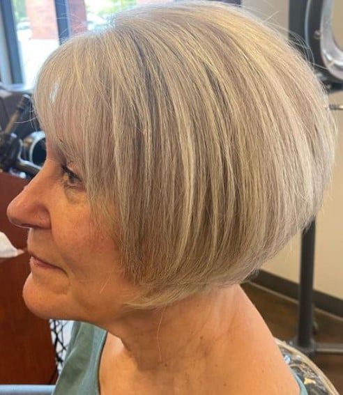 best haircuts for fine straight hair over 60