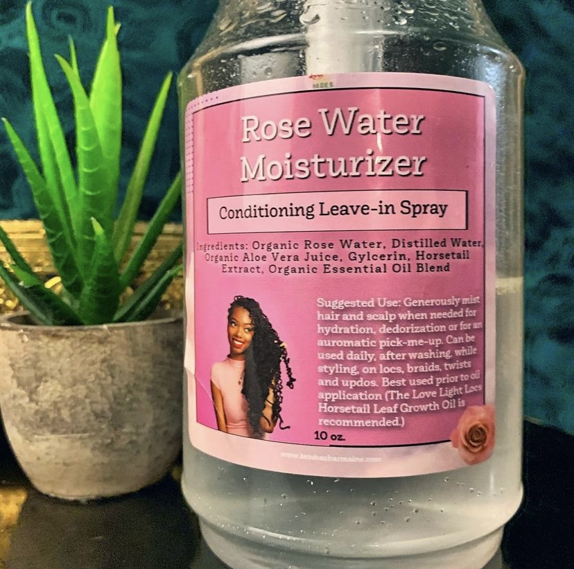 Can You Leave Rose Water in Your Hair