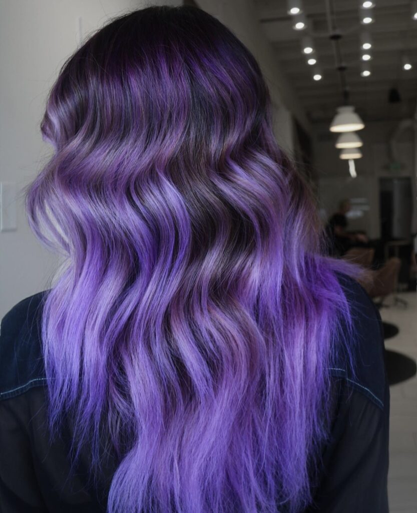 How to Fade Purple Hair to Lavender with No Bleach