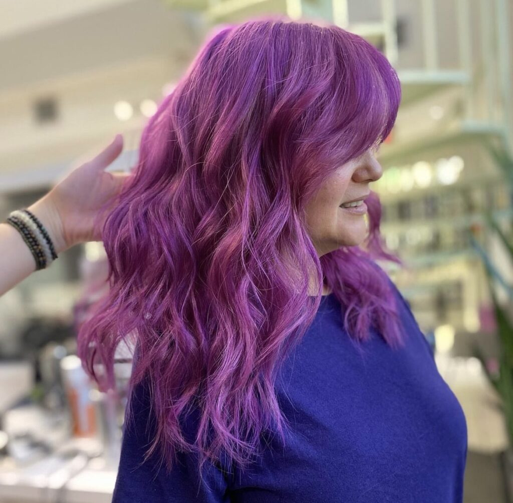 How to Fade Purple Hair to Lavender with No Bleach