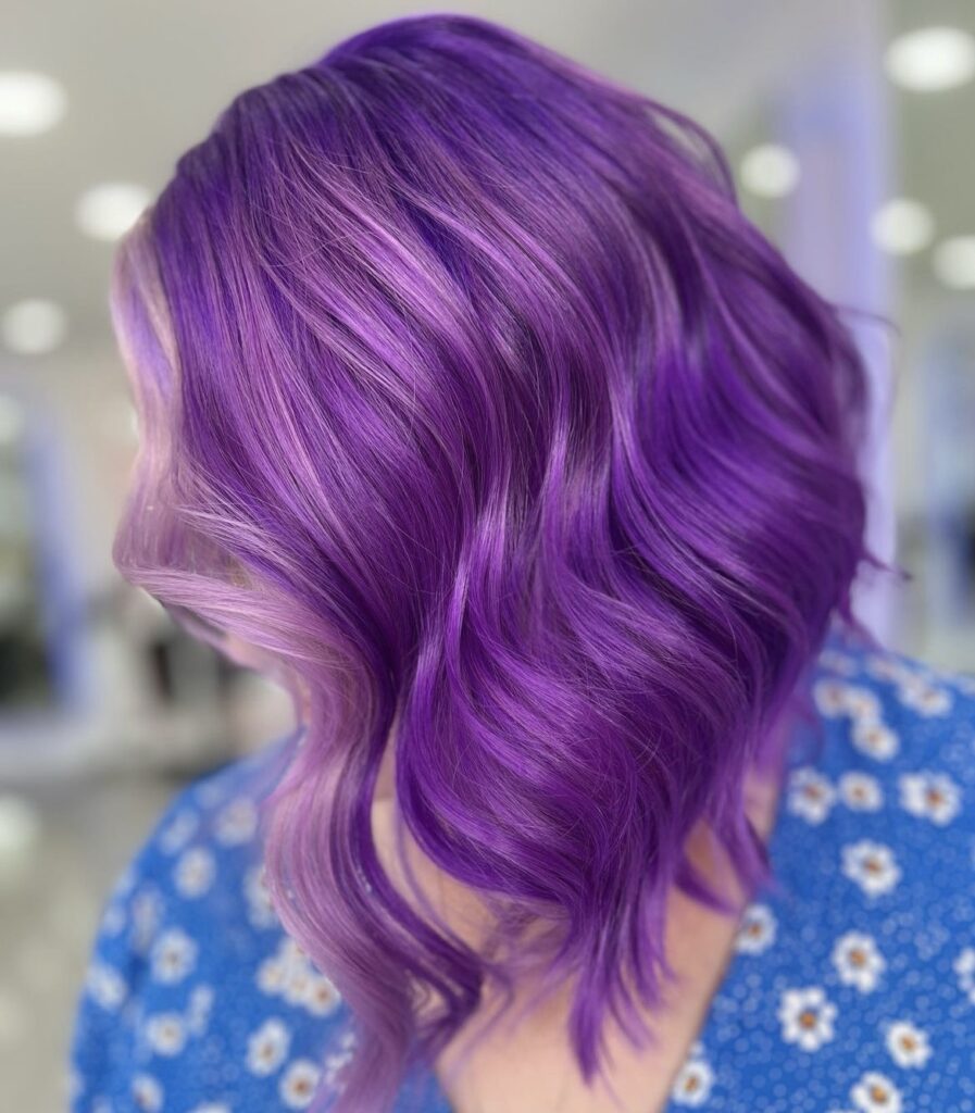 How to Fade Purple Hair to Lavender with No Bleach