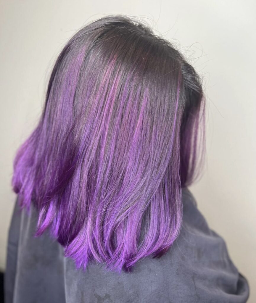 How to Fade Purple Hair to Lavender with No Bleach
