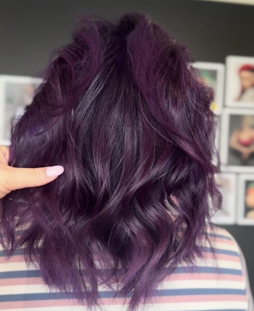How to Fade Purple Hair to Silver with No Bleach