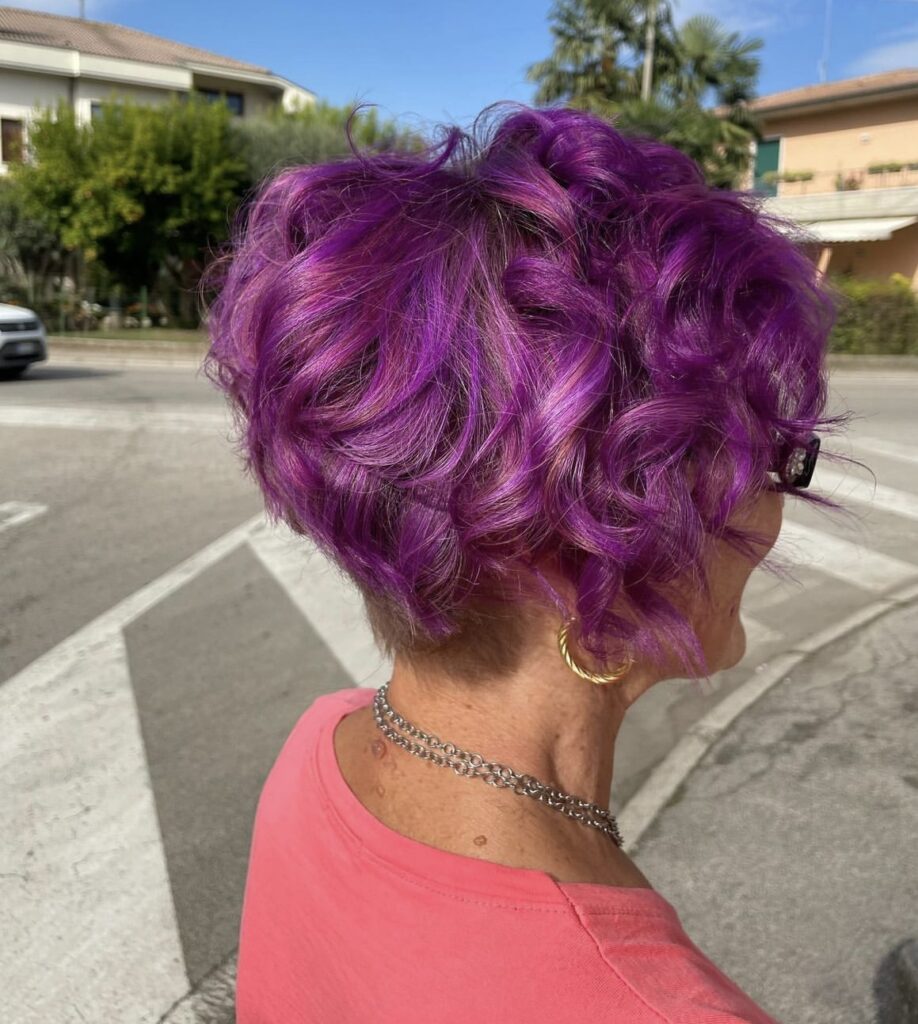 How to Fade Purple Hair to Silver with No Bleach