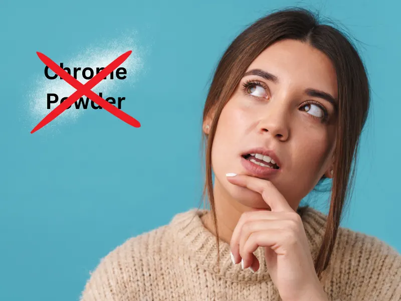 How To Do Chrome Nails Without Chrome Powder