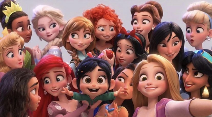 Disney Princesses with Black Hair