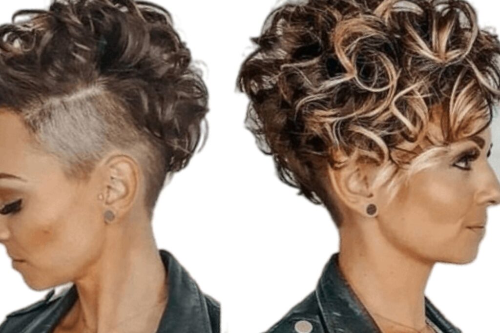 symmetrical Pixie Curls