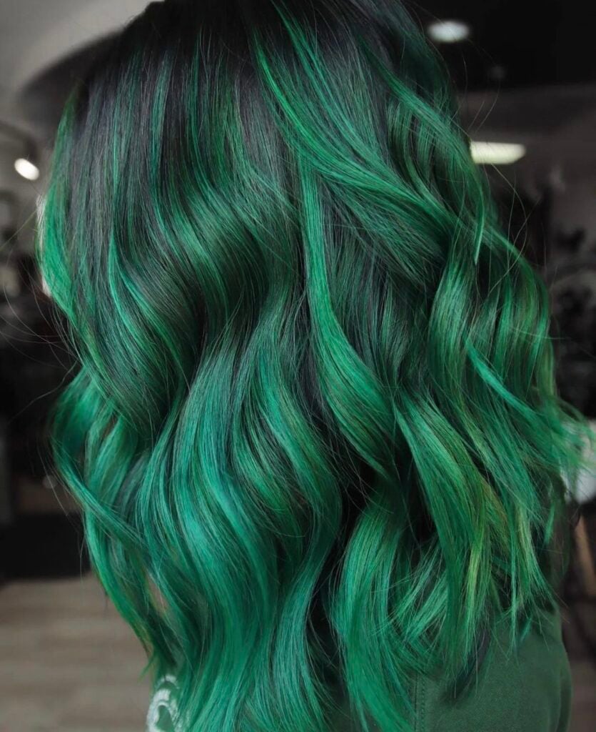 What Does Purple Shampoo do to Green-Dyed Hair
