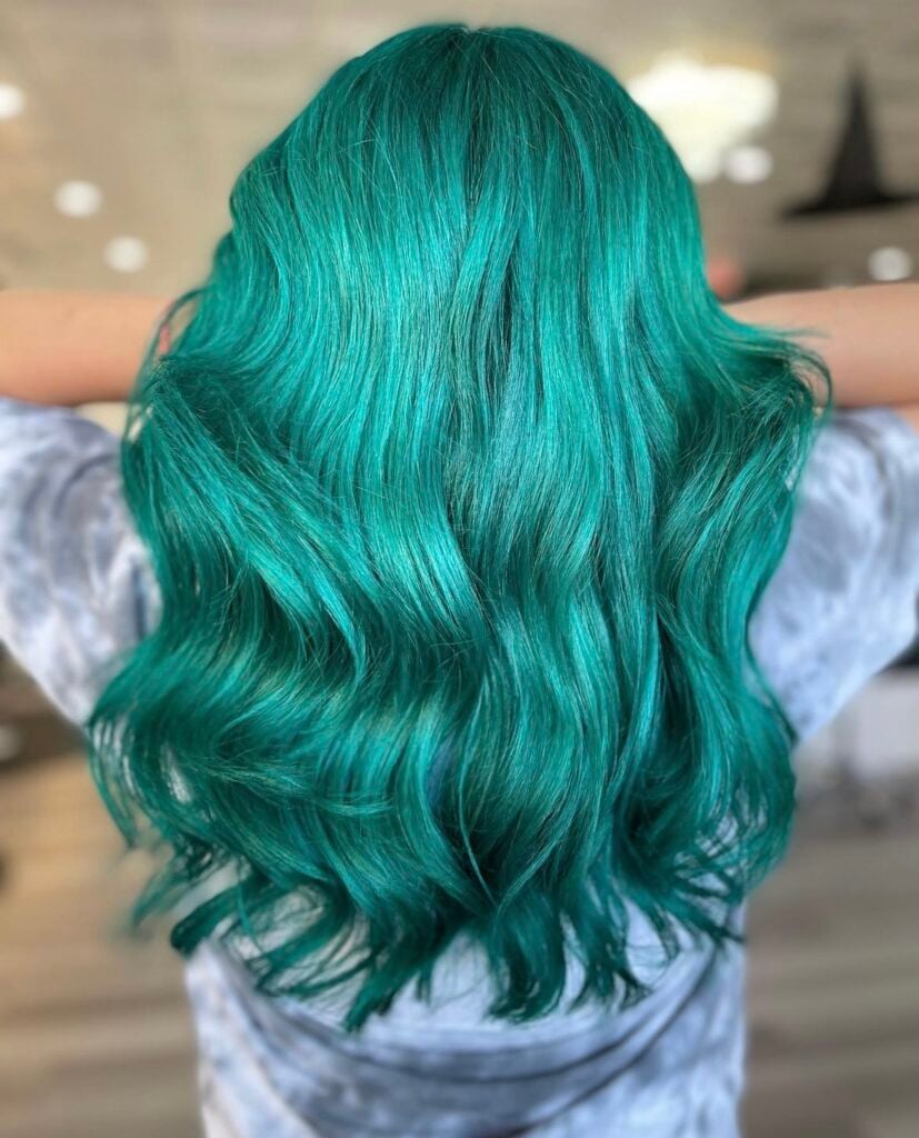 What Does Purple Shampoo do to Green-Dyed Hair