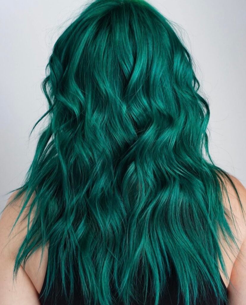 What Does Purple Shampoo do to Green-Dyed Hair