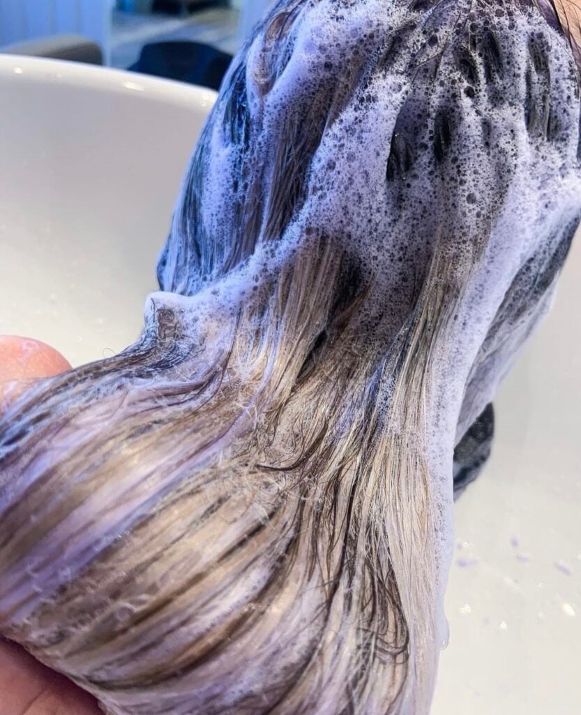 What Does Purple Shampoo do to Green-Dyed Hair