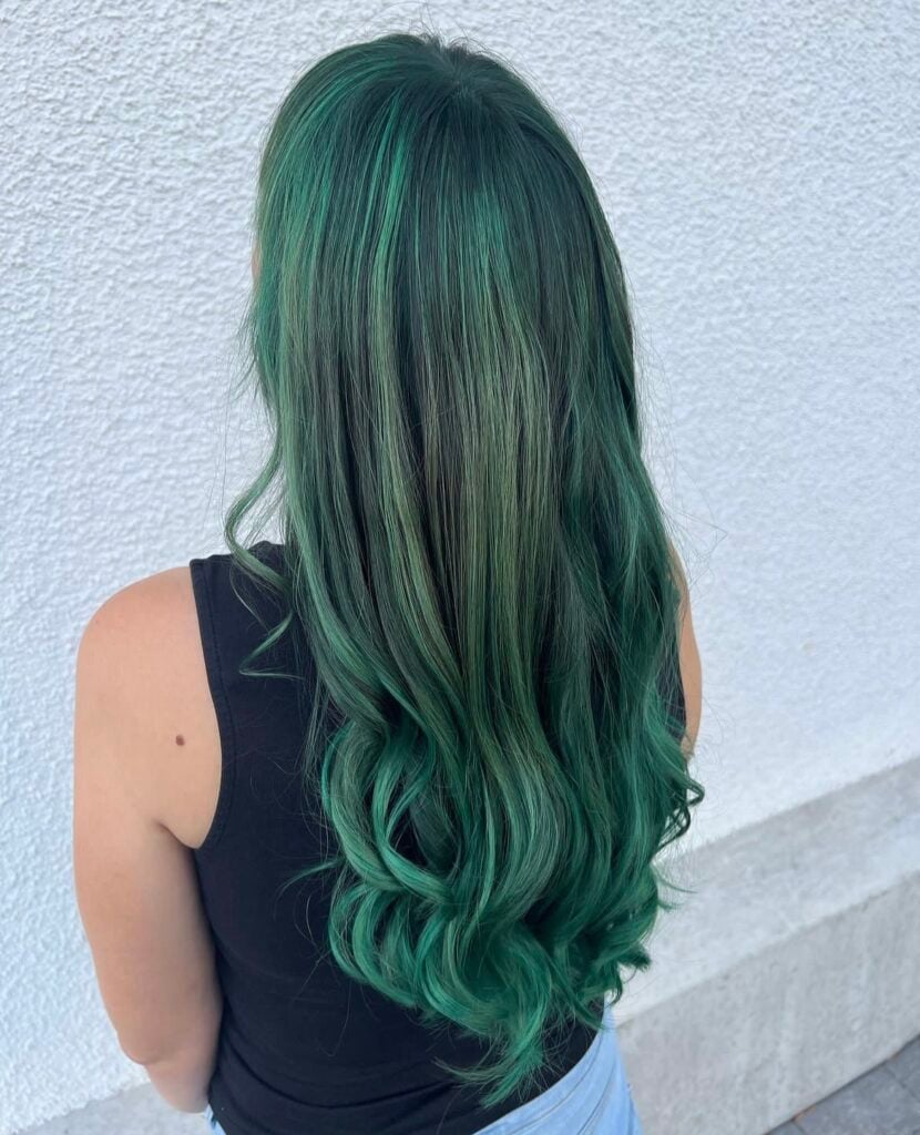 What Does Purple Shampoo do to Green-Dyed Hair