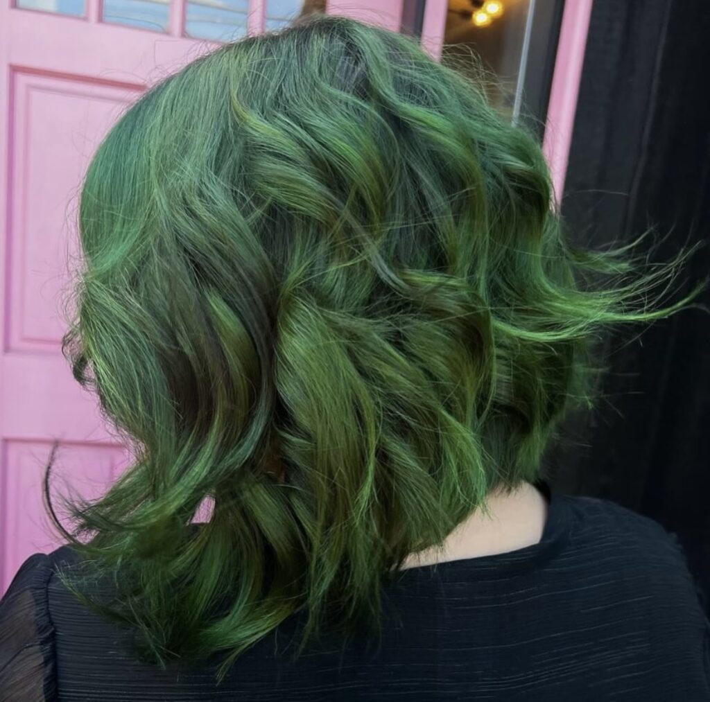 What Does Purple Shampoo do to Green-Dyed Hair