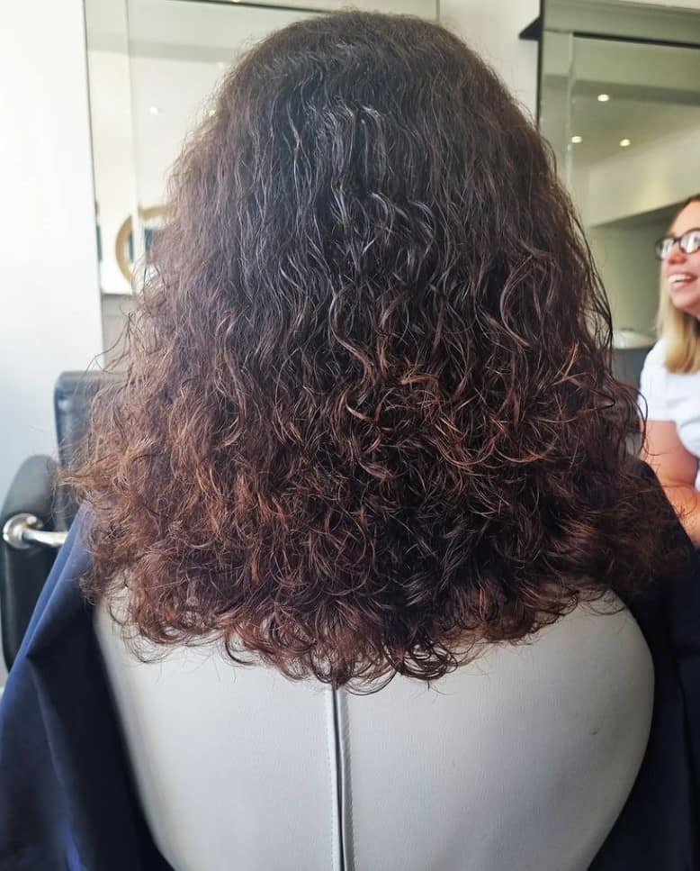 curly hair changing