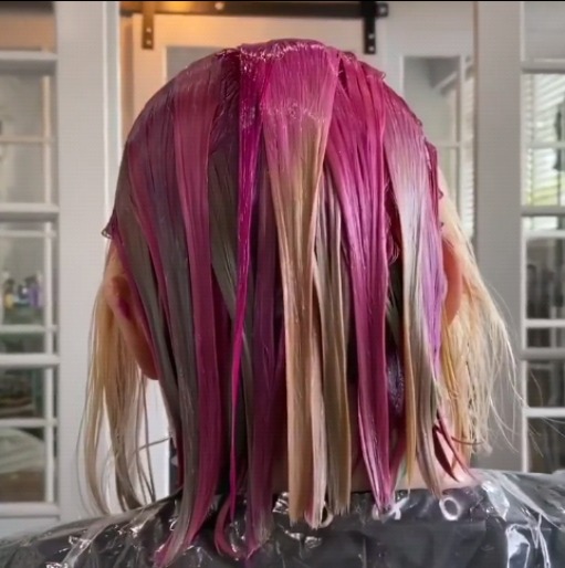 Fix Hair That Turned Pink After Toning or Bleaching