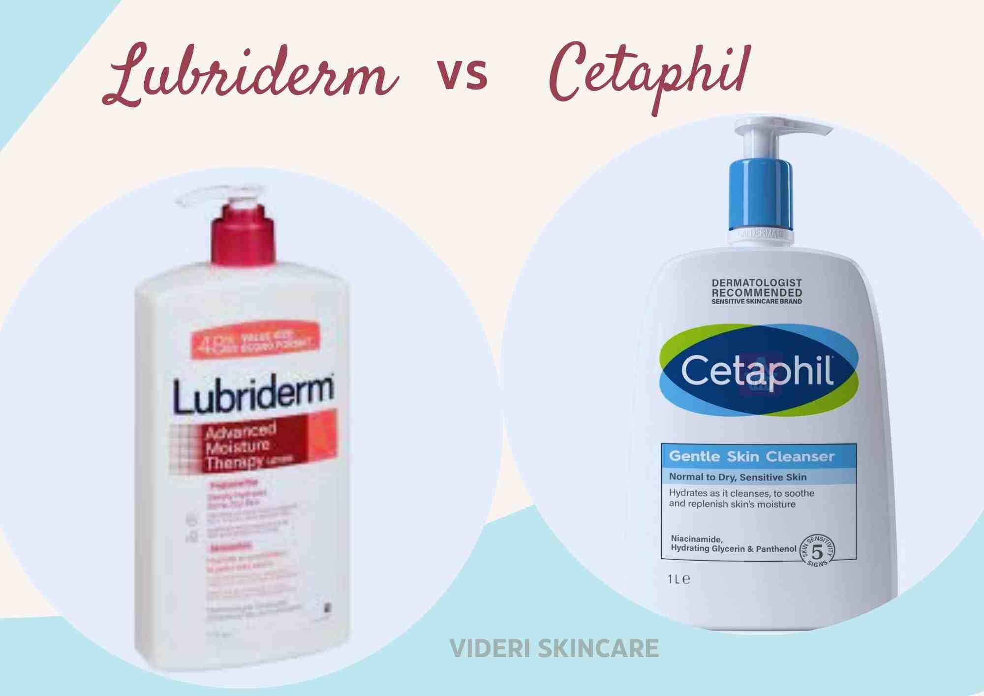Lubriderm vs Cetaphil