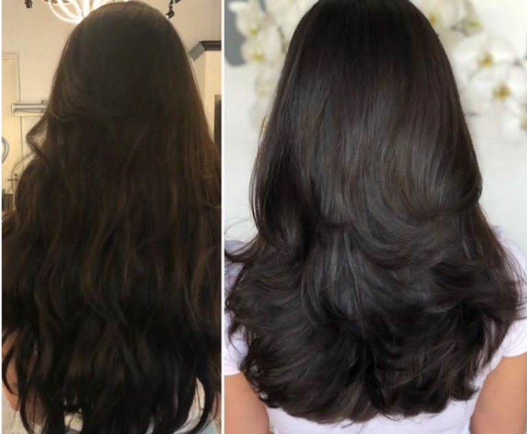 benefits of layered hair