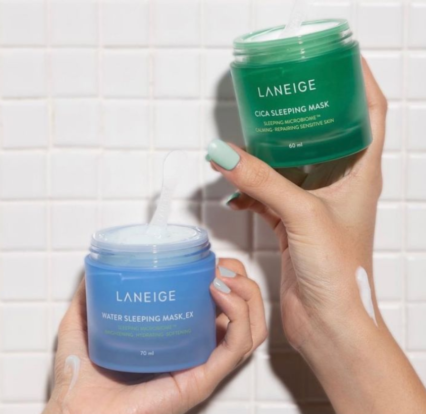 is laneige cica or water sleeping mask better
