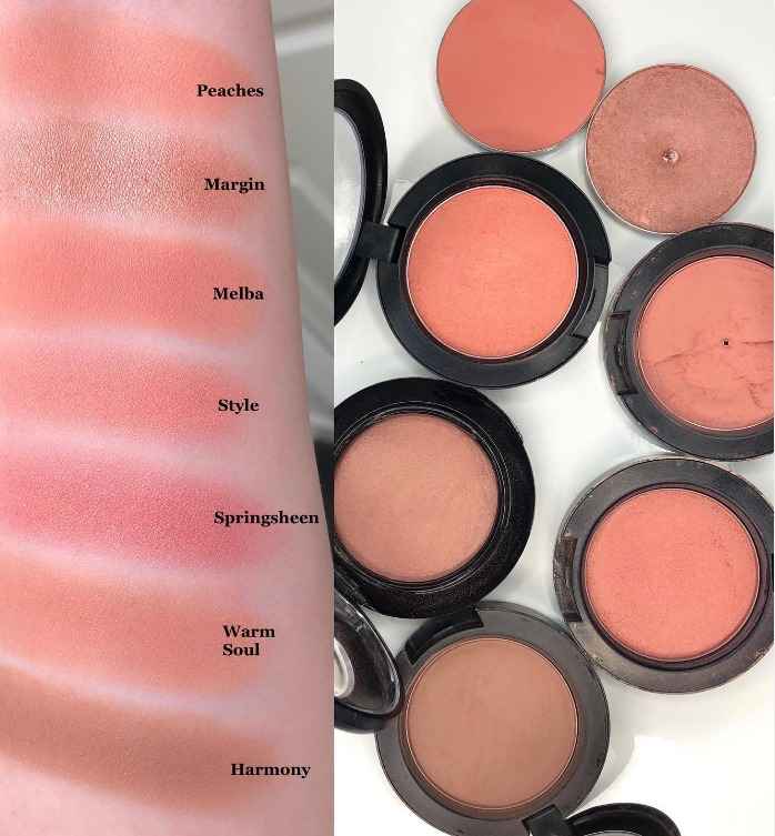 Mac Blush Colors