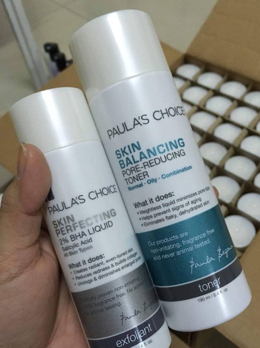 Paulas Choice salicylic acid vs The Ordinary